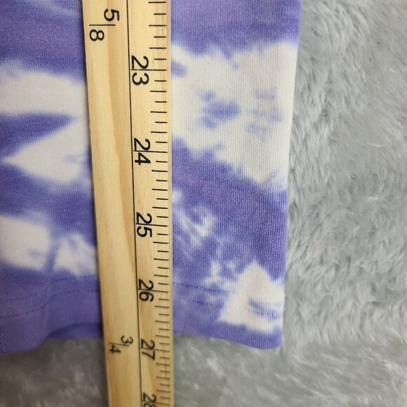 Nike Dri Fit Leggings Purp & White Tie Dye Compression Pants Yoga Women's Sz XS - Picture 2 of 6